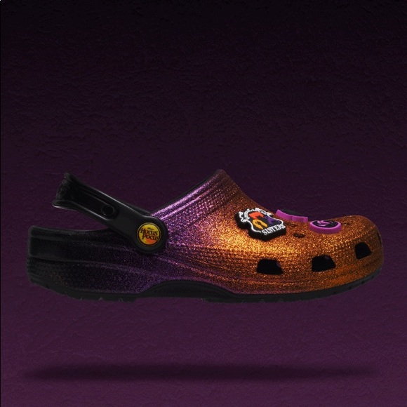 🎃RARE😱ONLY 1👀SOLDOUT👀W9/M7👌🏽9 7🔮DISNEY PARKS🏰CLOGS CROCS HOCUS POCUS🆕 - Picture 6 of 9